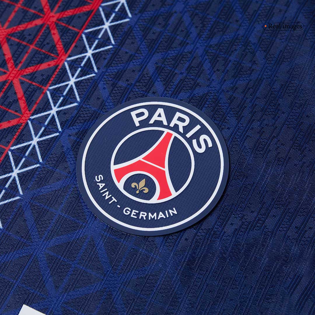Camiseta Auténtica KVARATSKHELIA #7 PSG 2025/26 Primera Equipación-Versión Jugador