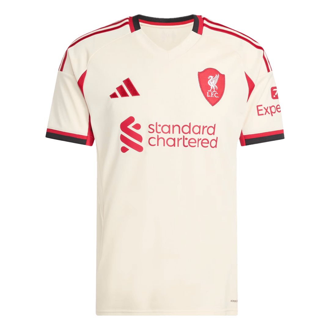Camiseta Liverpool 2025/26 Segunda Equipación-Versión Hincha
