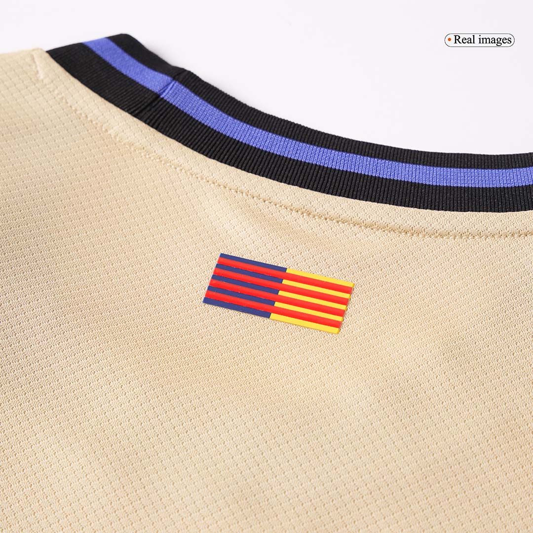 Camiseta LAMINE YAMAL #10 Barcelona 2025/26 Segunda Equipación-Versión Hincha