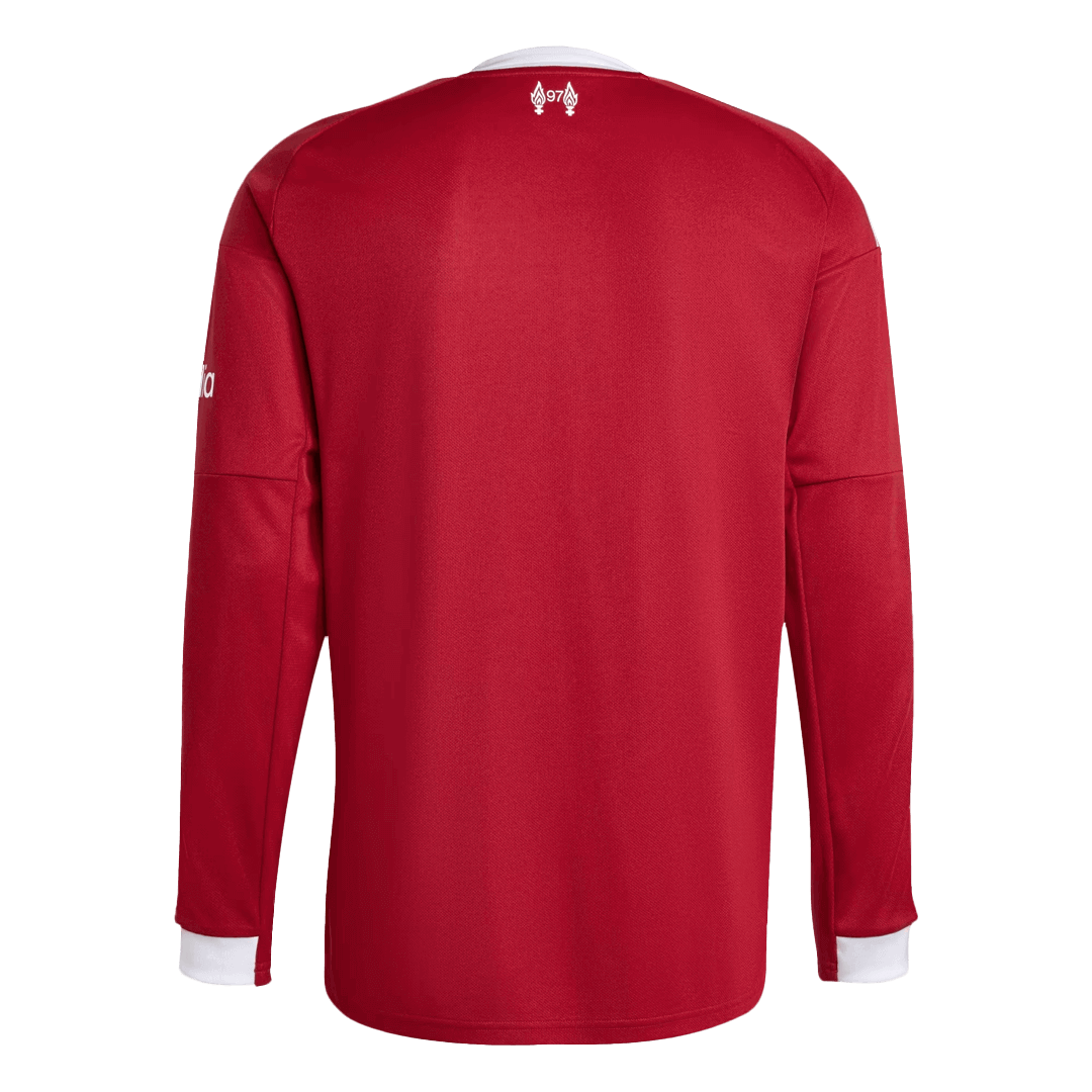 Camiseta Manga Larga Liverpool 2025/26 Primera Equipación-Versión Hincha