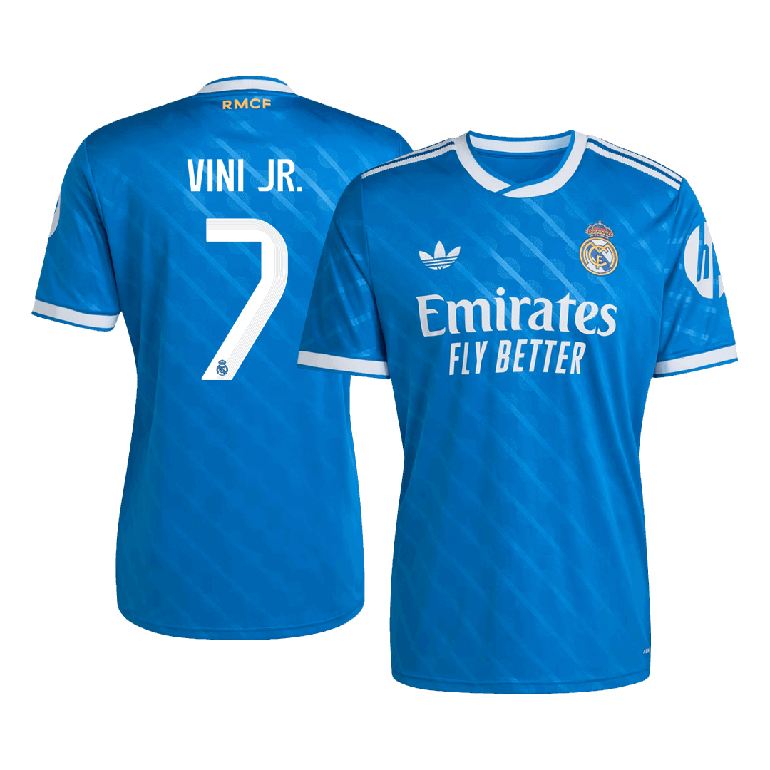 Camiseta VINI JR. #7 Real Madrid 2025/26 Tercera Equipación-Versión Hincha