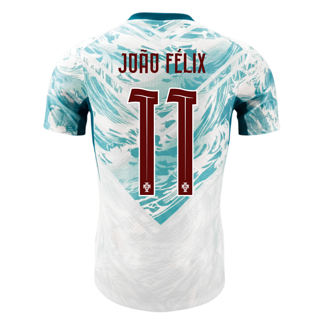 Camiseta Auténtica JOÃO FÉLIX #11 Portugal 2026 Segunda Equipación Copa del Mundo -Versión Jugador