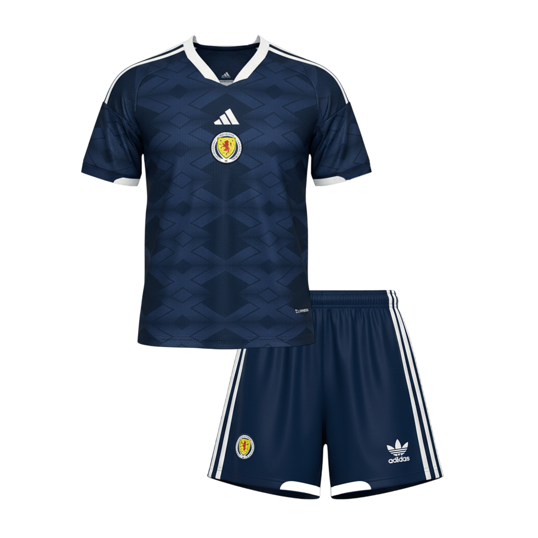 Conjunto Infantil Scotland 2026 Primera Equipación Copa del Mundo