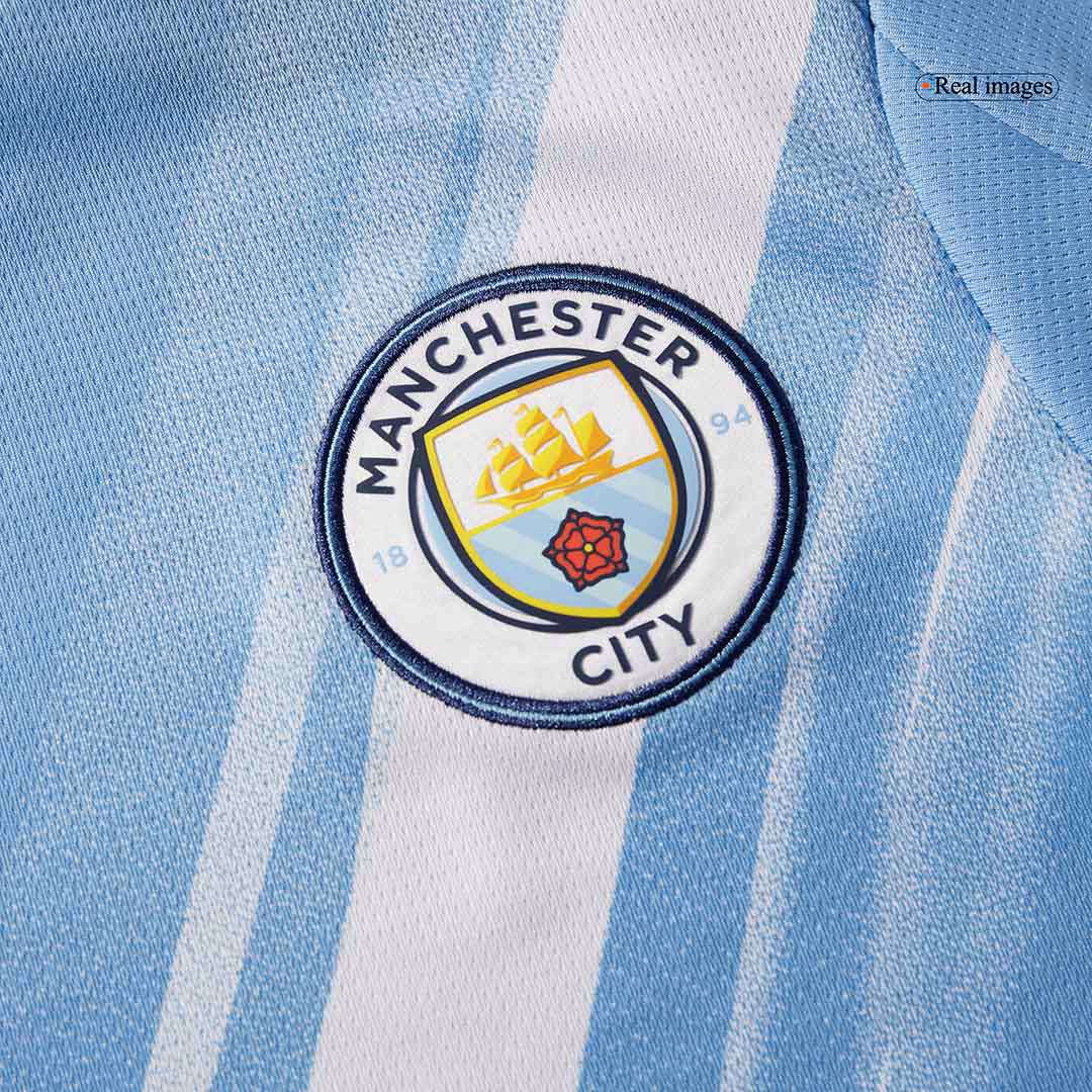 Camiseta Manchester City 2025/26 Primera Equipación-Versión Hincha