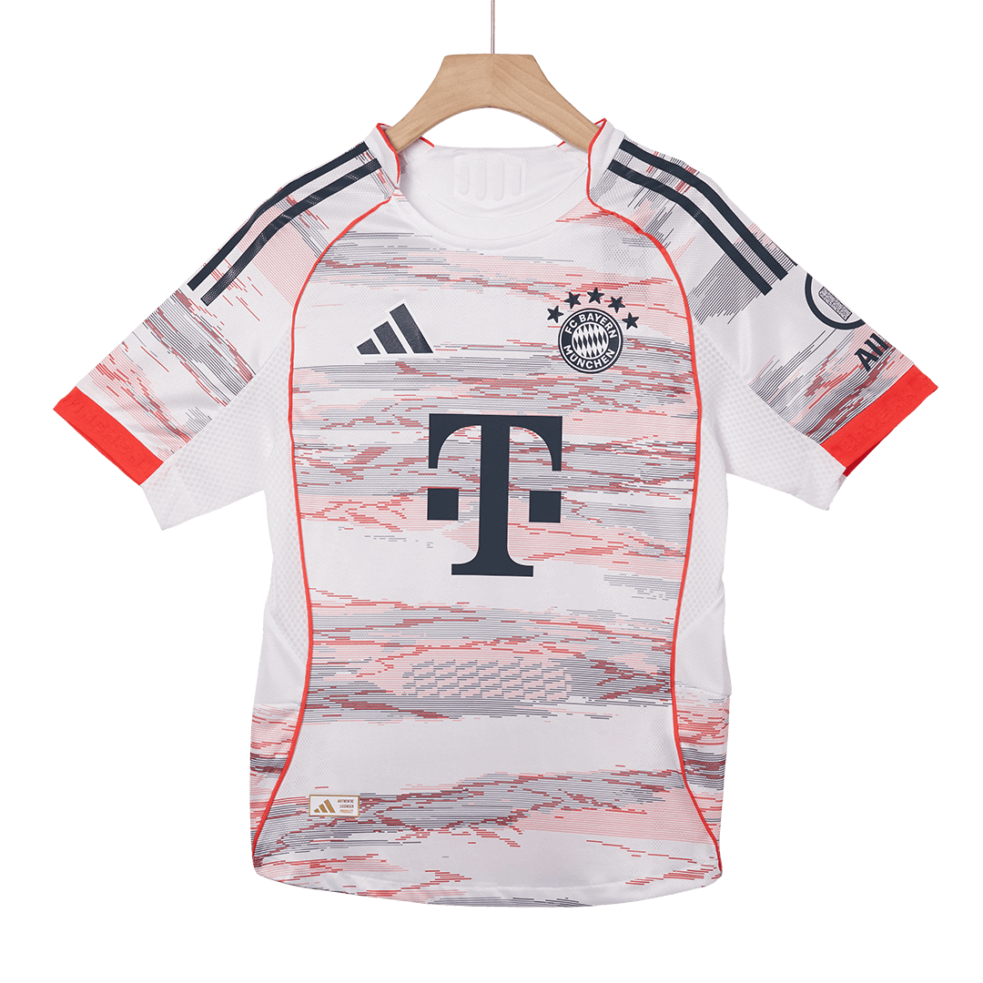 Camiseta Auténtica KANE #9 Bayern Munich 2025/26 Segunda Equipación-Versión Jugador