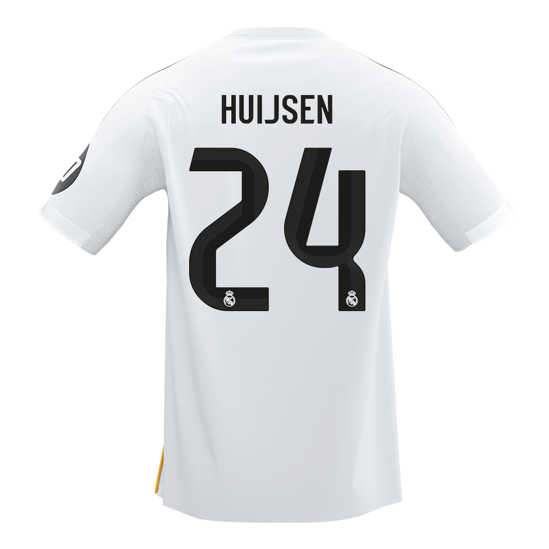 Calidad Premium Camiseta HUIJSEN #24 Real Madrid 2025/26 Primera Equipación-Versión Hincha
