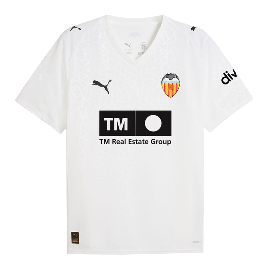 Camiseta Valencia 2025/26 Primera Equipación - Versión Hincha