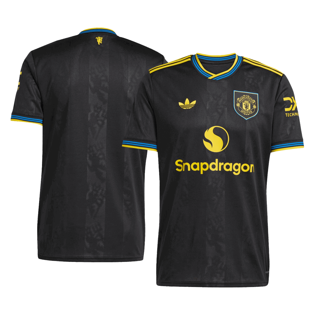 Camiseta Manchester United 2025/26 Tercera Equipación - Versión Hincha