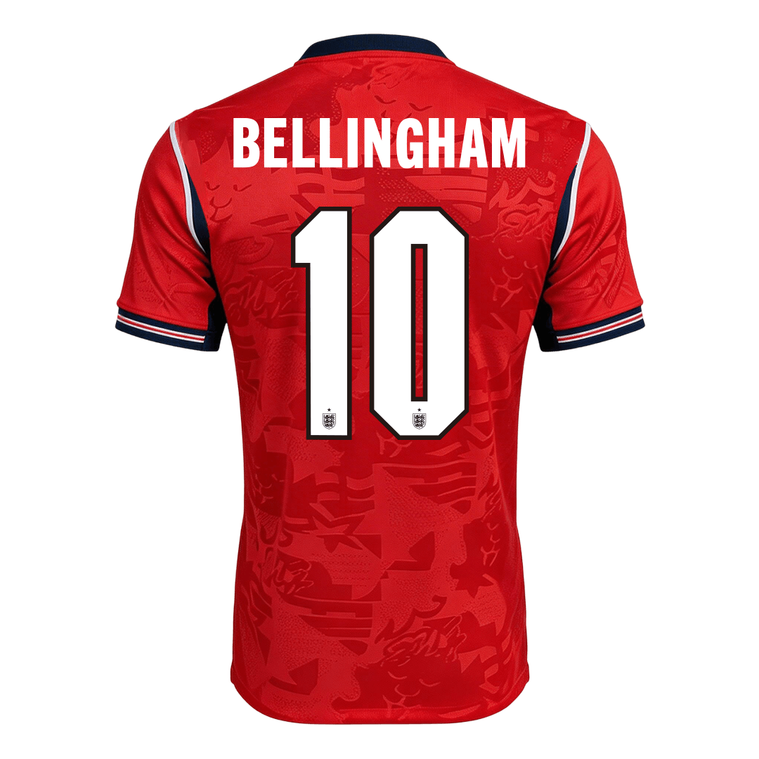 Camiseta BELLINGHAM #10 England 2026 Segunda Equipación Copa del Mundo - Versión Hincha
