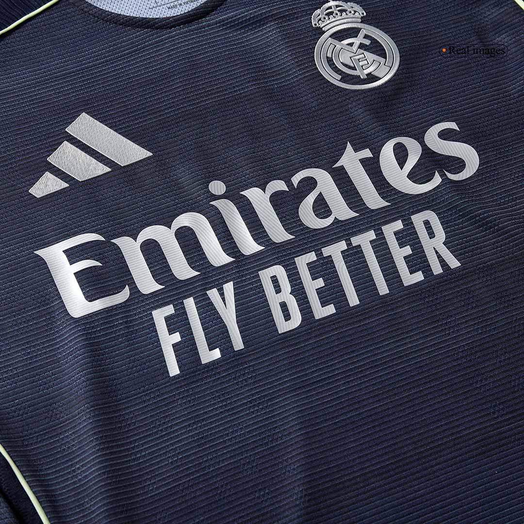 Camiseta Auténtica MBAPPÉ #10 Real Madrid 2025/26 Segunda Equipación-Versión Jugador