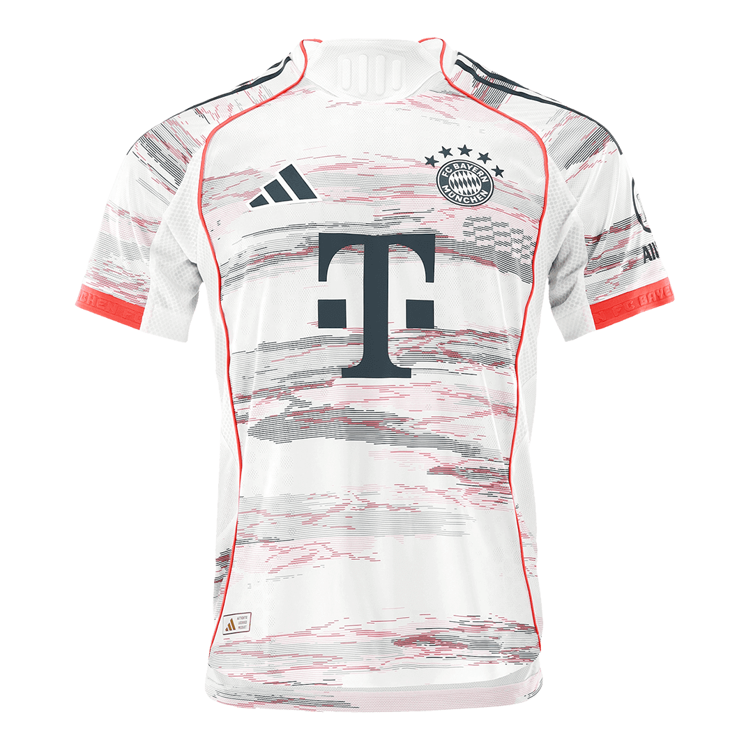 Camiseta Auténtica OLISE #17 Bayern Munich 2025/26 Segunda Equipación -Versión Jugador