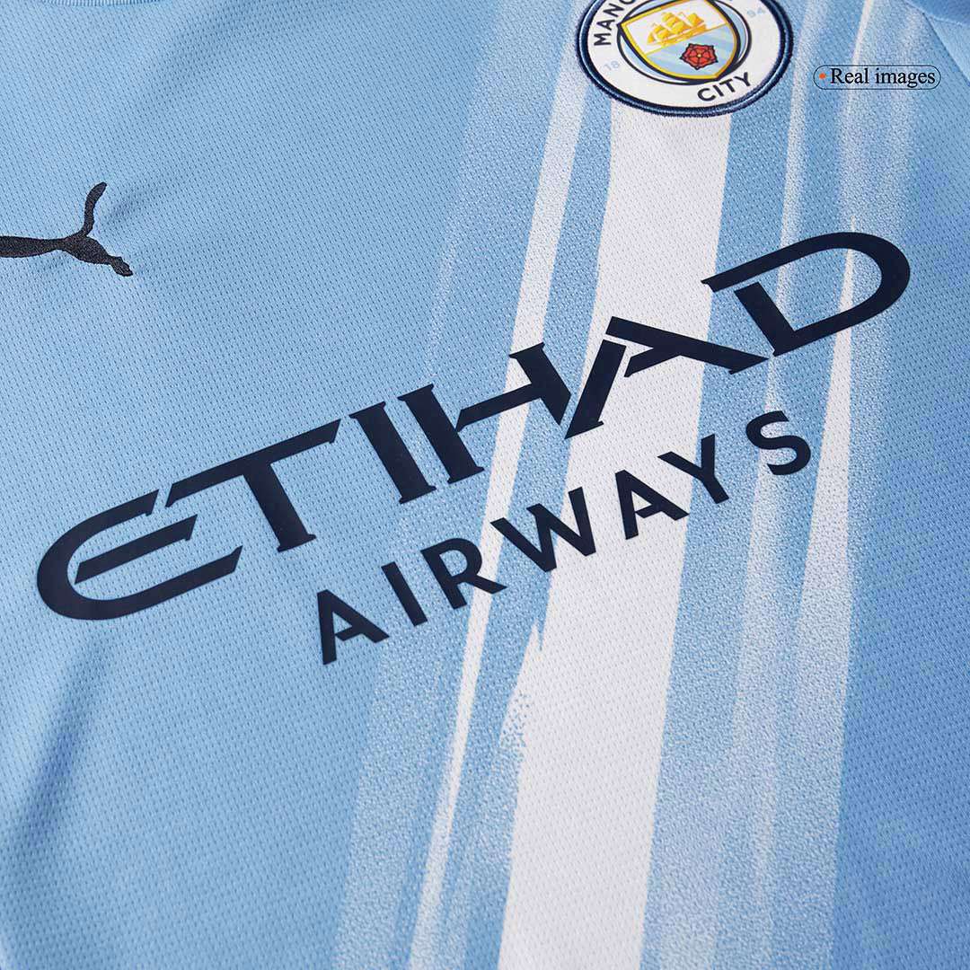 Camiseta Manchester City 2025/26 Primera Equipación-Versión Hincha