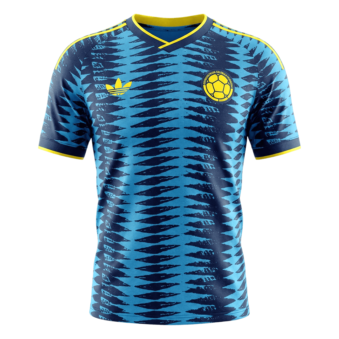 Camiseta Auténtica Colombia 2026 Segunda Equipación Copa del Mundo -Versión Jugador