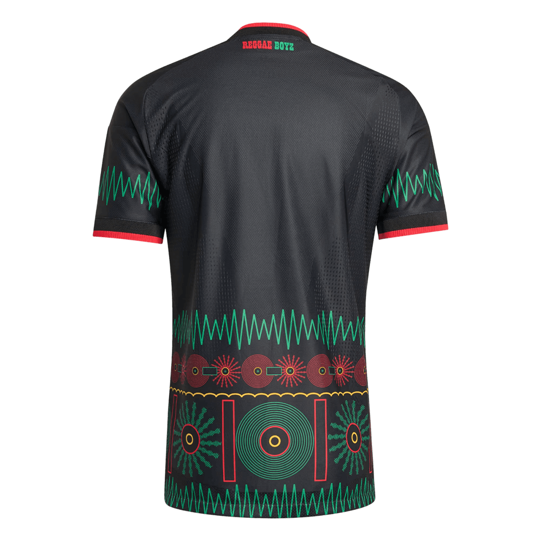 Camiseta Auténtica Jamaica 2026 Segunda Equipación Copa del Mundo -Versión Jugador