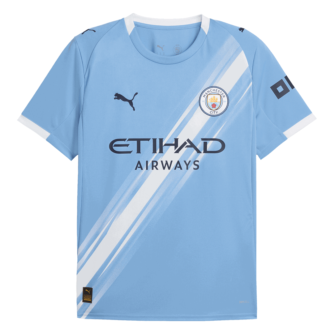 Camiseta Manchester City 2025/26 Primera Equipación-Versión Hincha