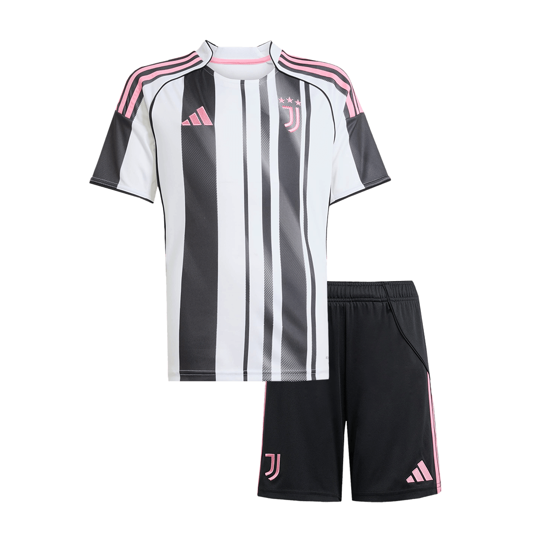Miniconjunto Juventus 2025/26 Primera Equipación Niño Camiseta+Pantalón Corto