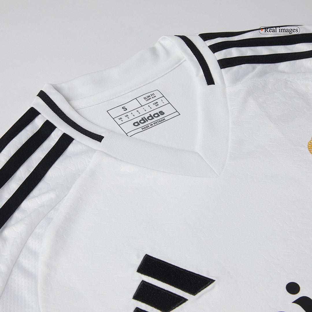 Camiseta Real Madrid 2024/25 Primera Equipación Mbappé #9 - Versión Hincha