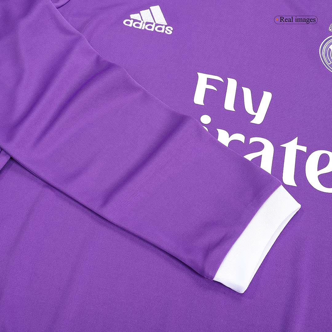 Camiseta Retro 2016/17 Ronaldo #7 Real Madrid Manga Larga