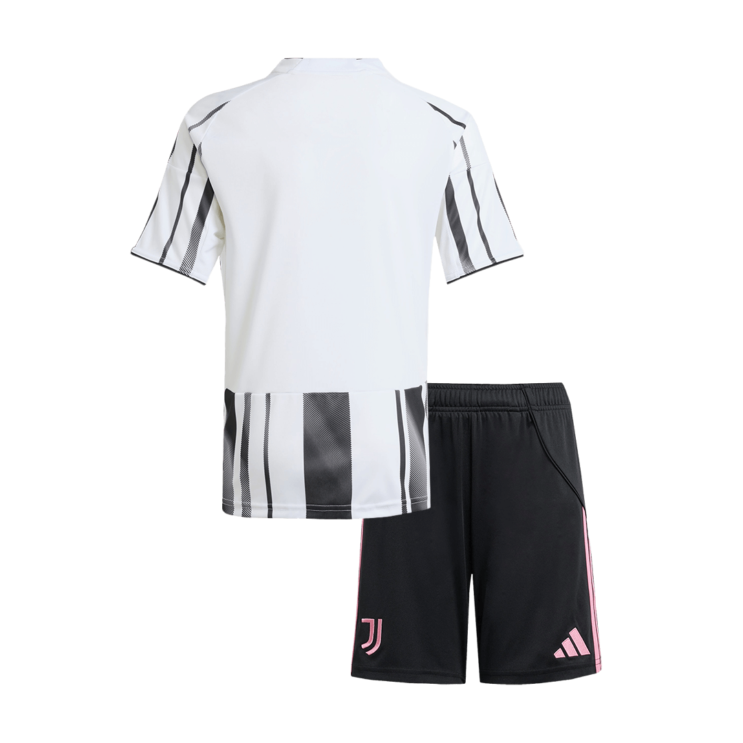 Miniconjunto Juventus 2025/26 Primera Equipación Niño Camiseta+Pantalón Corto