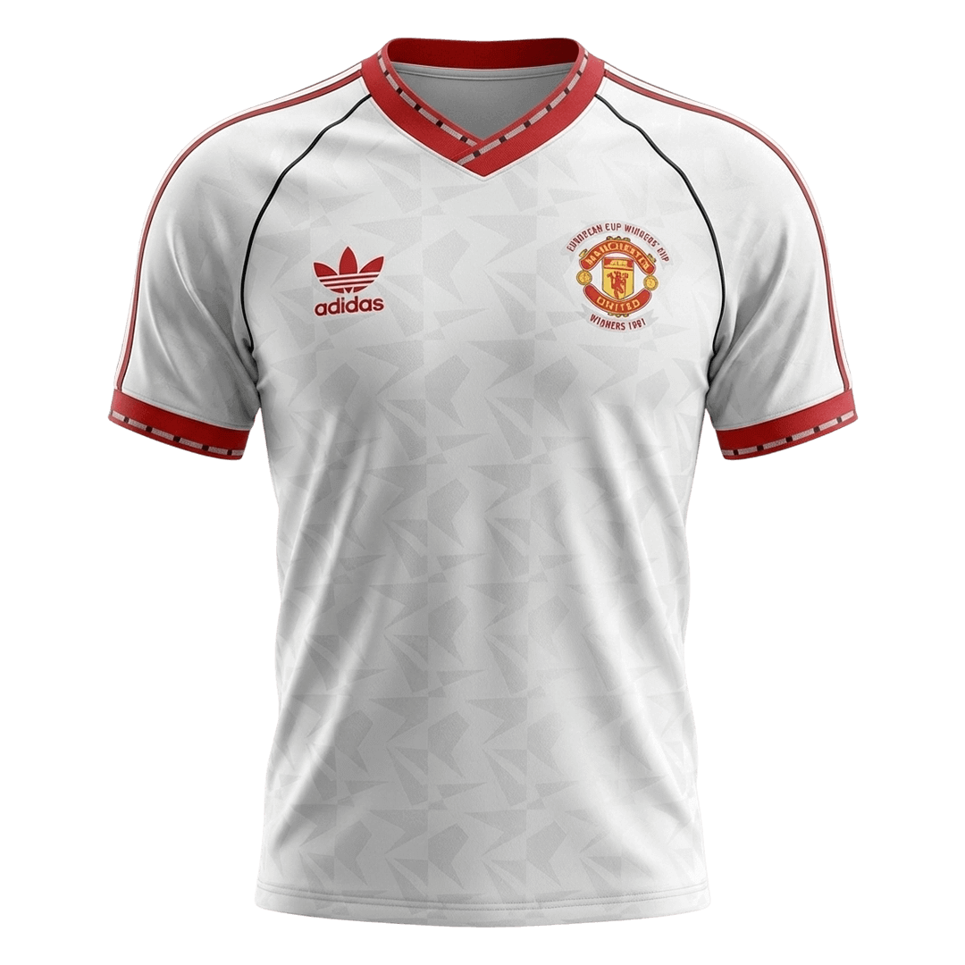 Retro 1991 Manchester United Segunda Equipación