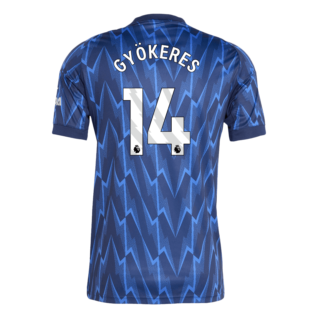 Camiseta GYÖKERES #14 Arsenal 2025/26 Segunda Equipación-Versión Hincha