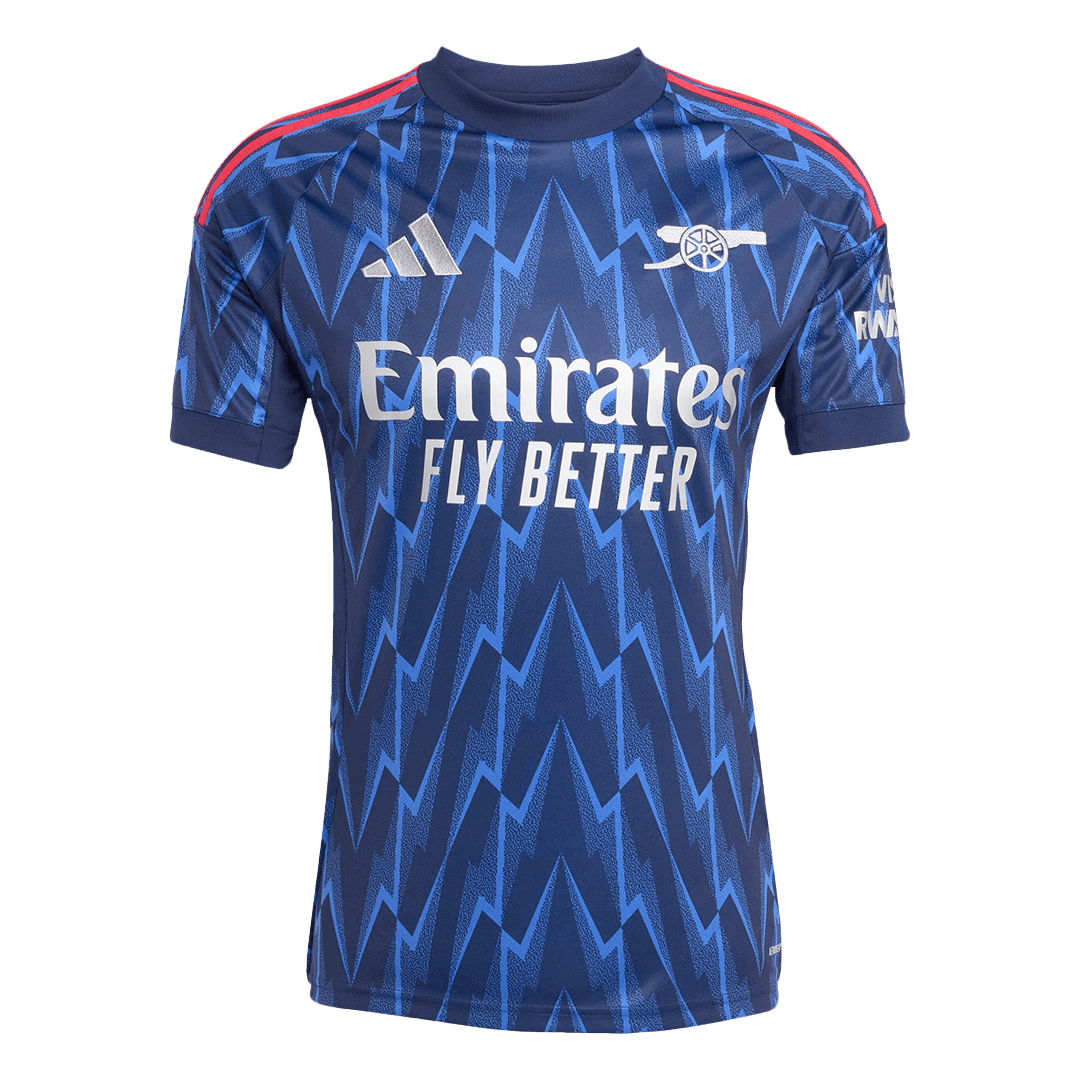 Camiseta GYÖKERES #14 Arsenal 2025/26 Segunda Equipación-Versión Hincha