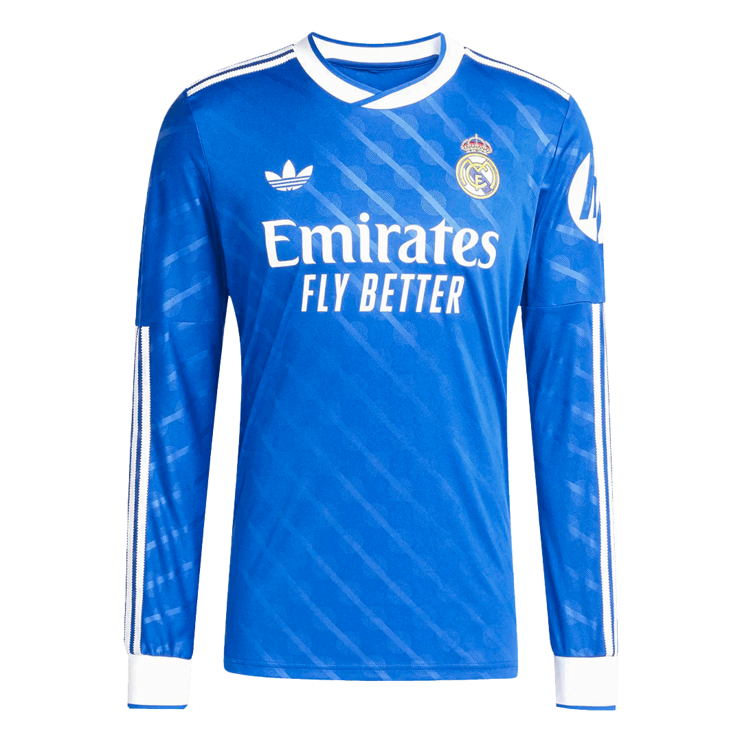 Camiseta Manga Larga Real Madrid 2025/26 Tercera Equipación-Versión Hincha