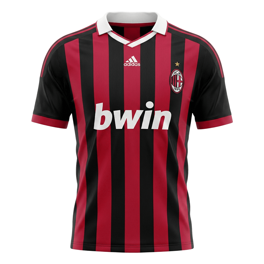 Retro 2009/10 AC Milan Primera Equipación