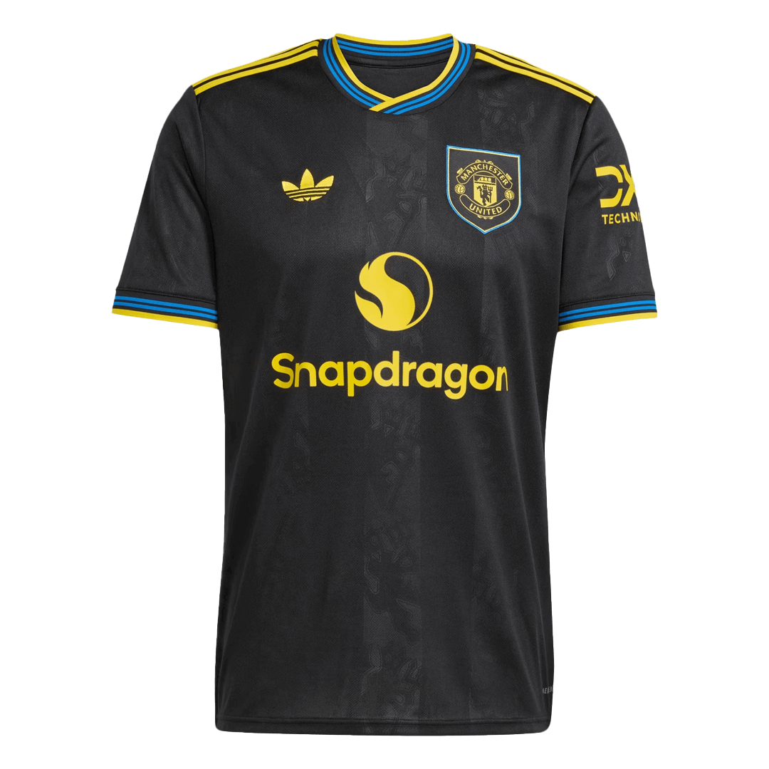 Camiseta MOUNT #7 Manchester United 2025/26 Tercera Equipación - Versión Hincha