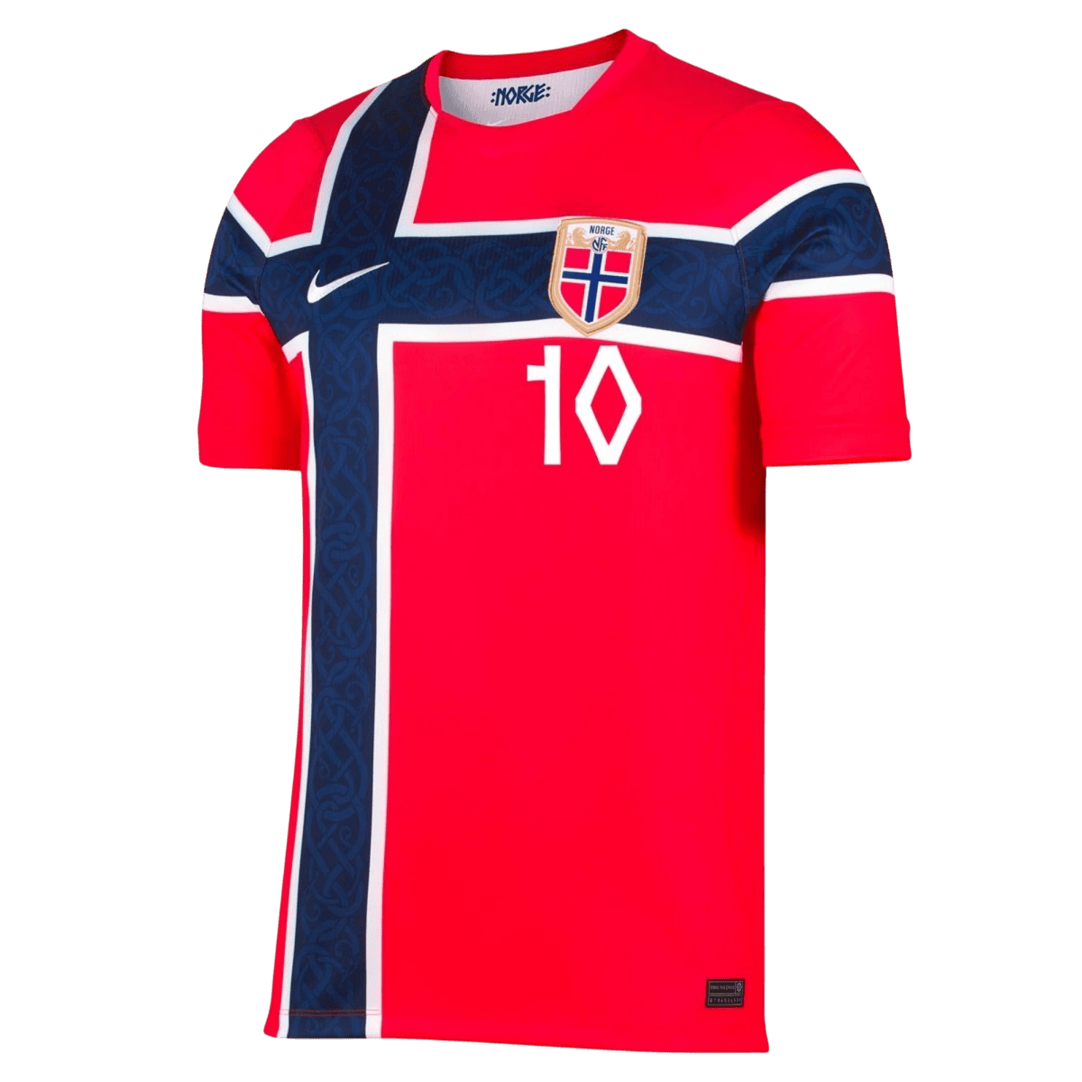Camiseta Ødegaard #10 Norway 2026 Primera Equipación Copa del Mundo - Versión Hincha