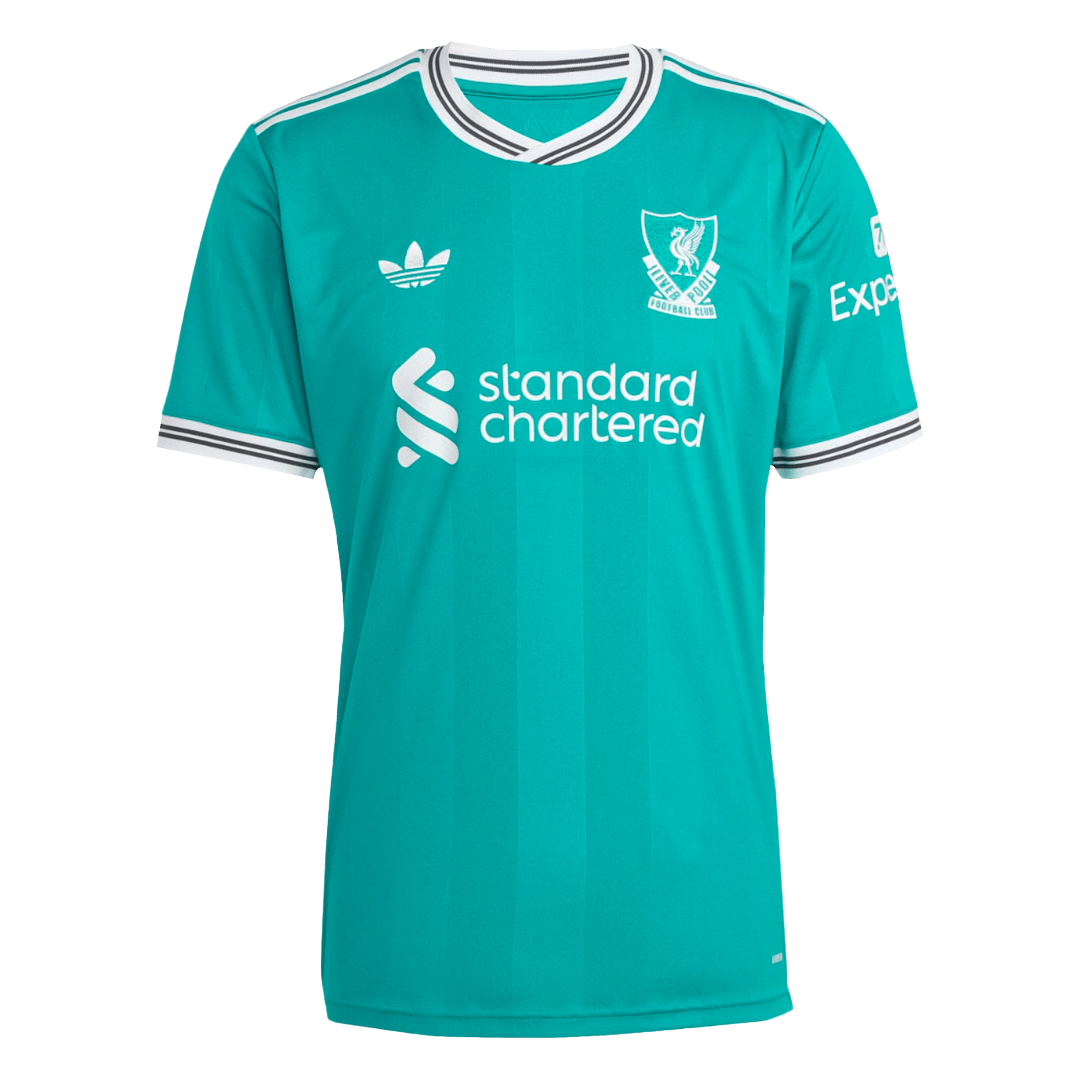 Camiseta EKITIKE #22 Liverpool 2025/26 Tercera Equipación - Versión Hincha