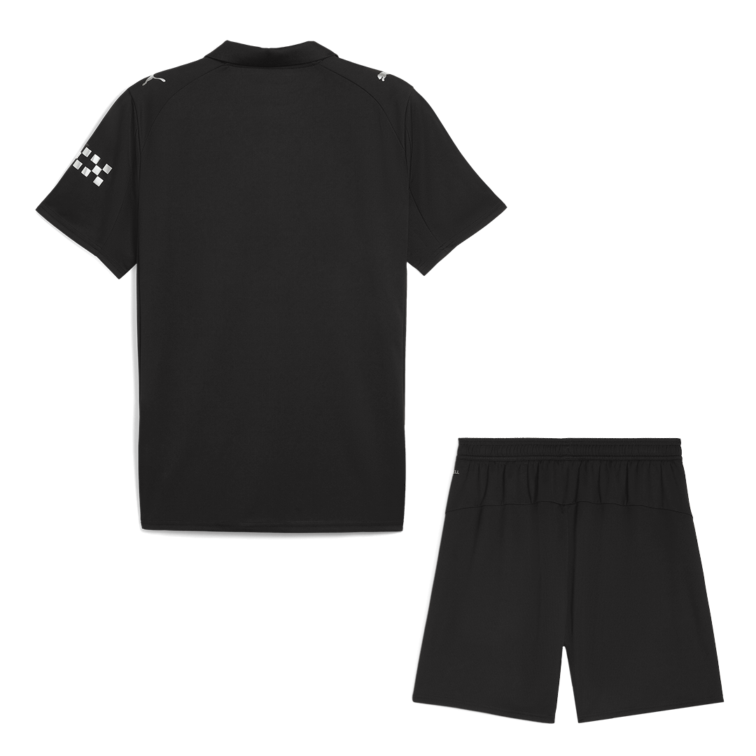 Conjunto Manchester City
2025/26 Segunda Equipación (Camiseta + Pantalón Corto)