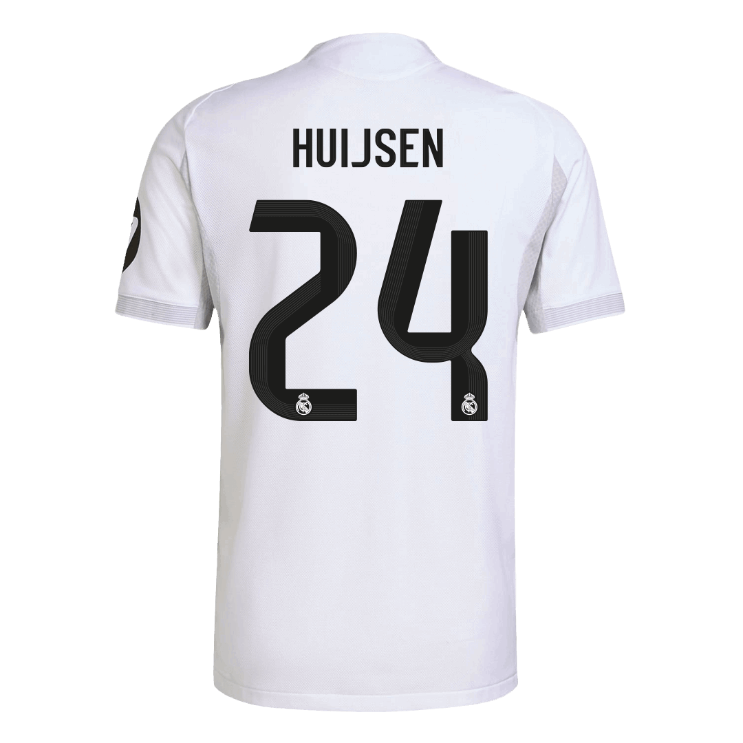 Camiseta Auténtica HUIJSEN #24 Real Madrid 2025/26 Primera Equipación-Versión Jugador