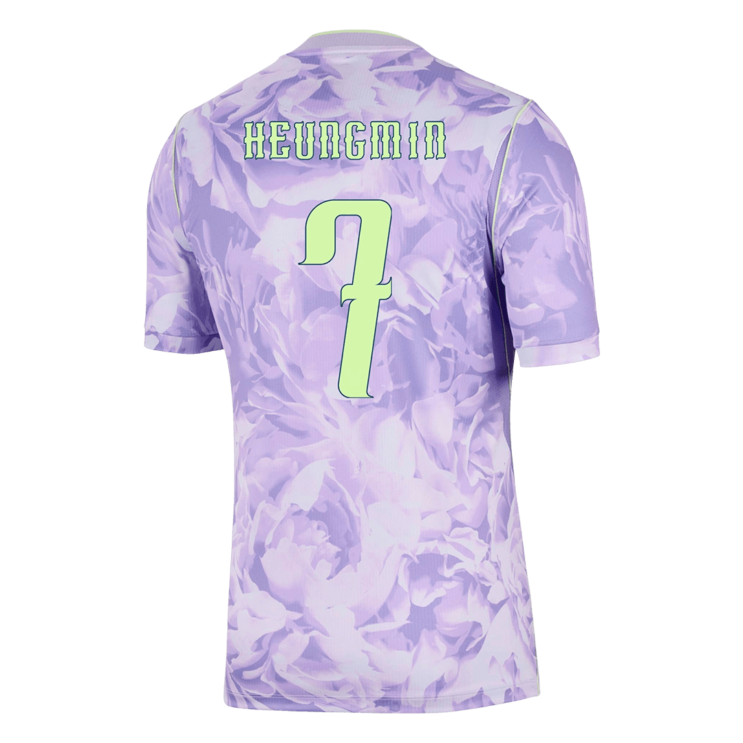 Camiseta HEUNGMIN #7 South Korea 2026 Segunda Equipación Copa del Mundo - Versión Hincha