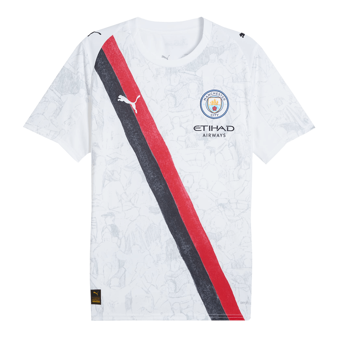 Camiseta REIJNDERS #4 Manchester City 2025/26 Copa del Mundo - Versión Hincha