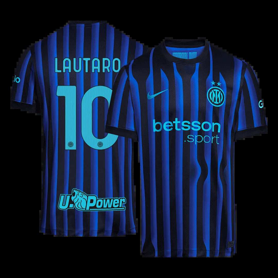 Camiseta LAUTARO #10 Inter de Milán 2025/26 Primera Equipación-Versión Hincha