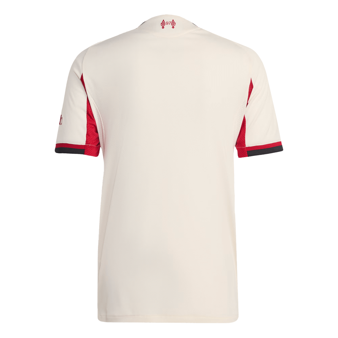 Camiseta Auténtica Liverpool 2025/26 Segunda Equipación-Versión Jugador