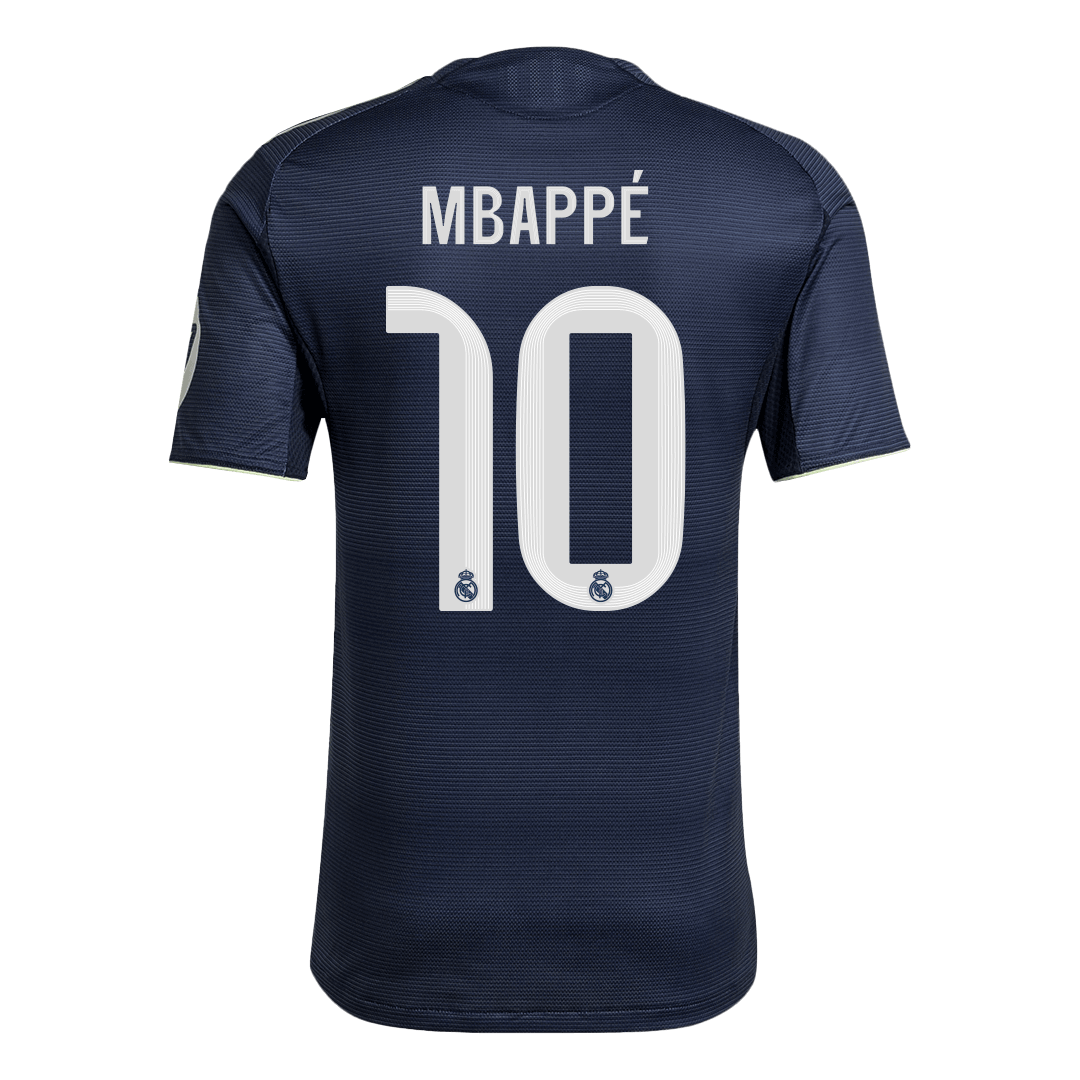 Camiseta Auténtica MBAPPÉ #10 Real Madrid 2025/26 Segunda Equipación-Versión Jugador