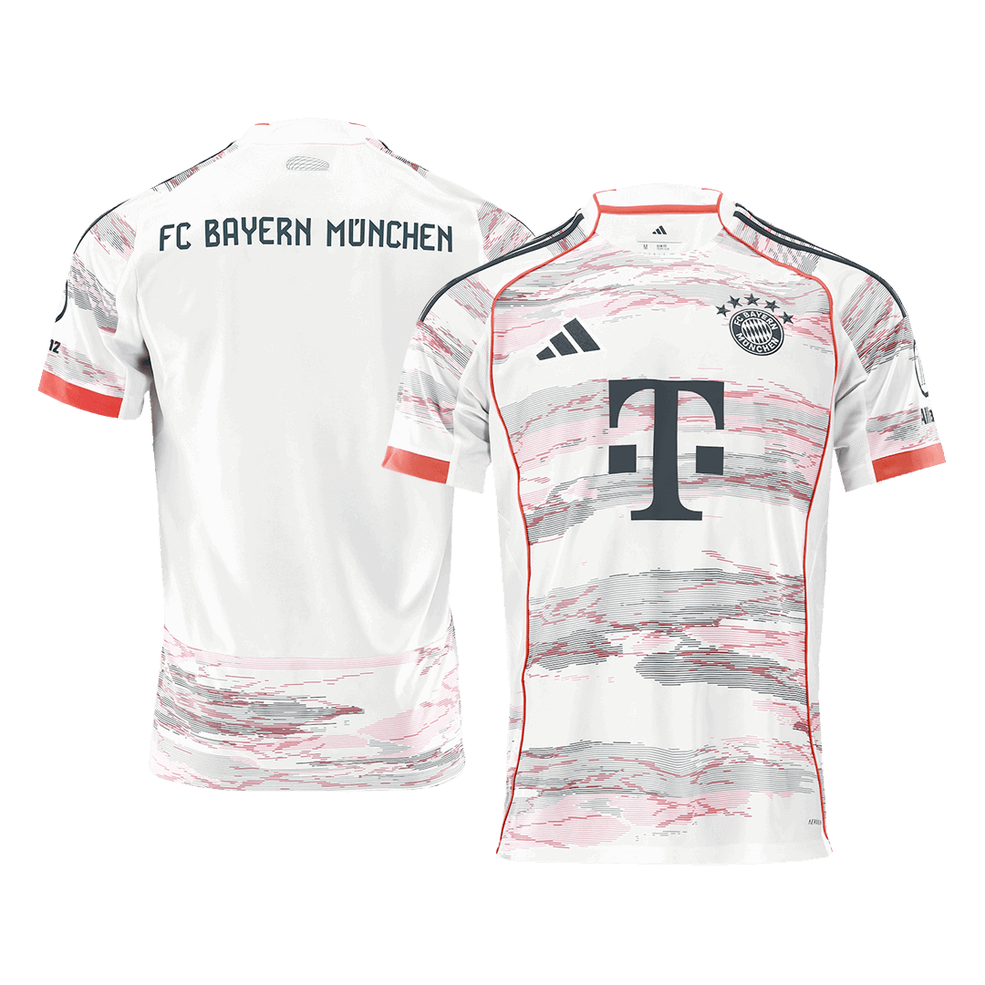 Camiseta Bayern Munich 2025/26 Segunda Equipación-Versión Hincha