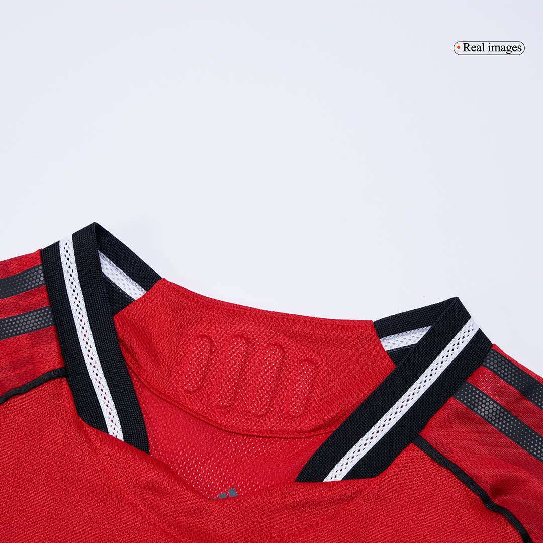 Camiseta Auténtica B.FERNANDES #8 Manchester United 2025/26 Primera Equipación-Versión Jugador