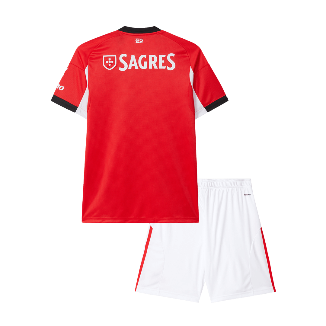 Conjunto Infantil Benfica 2025/26 Primera Equipación-Camisetas Pasion Shop