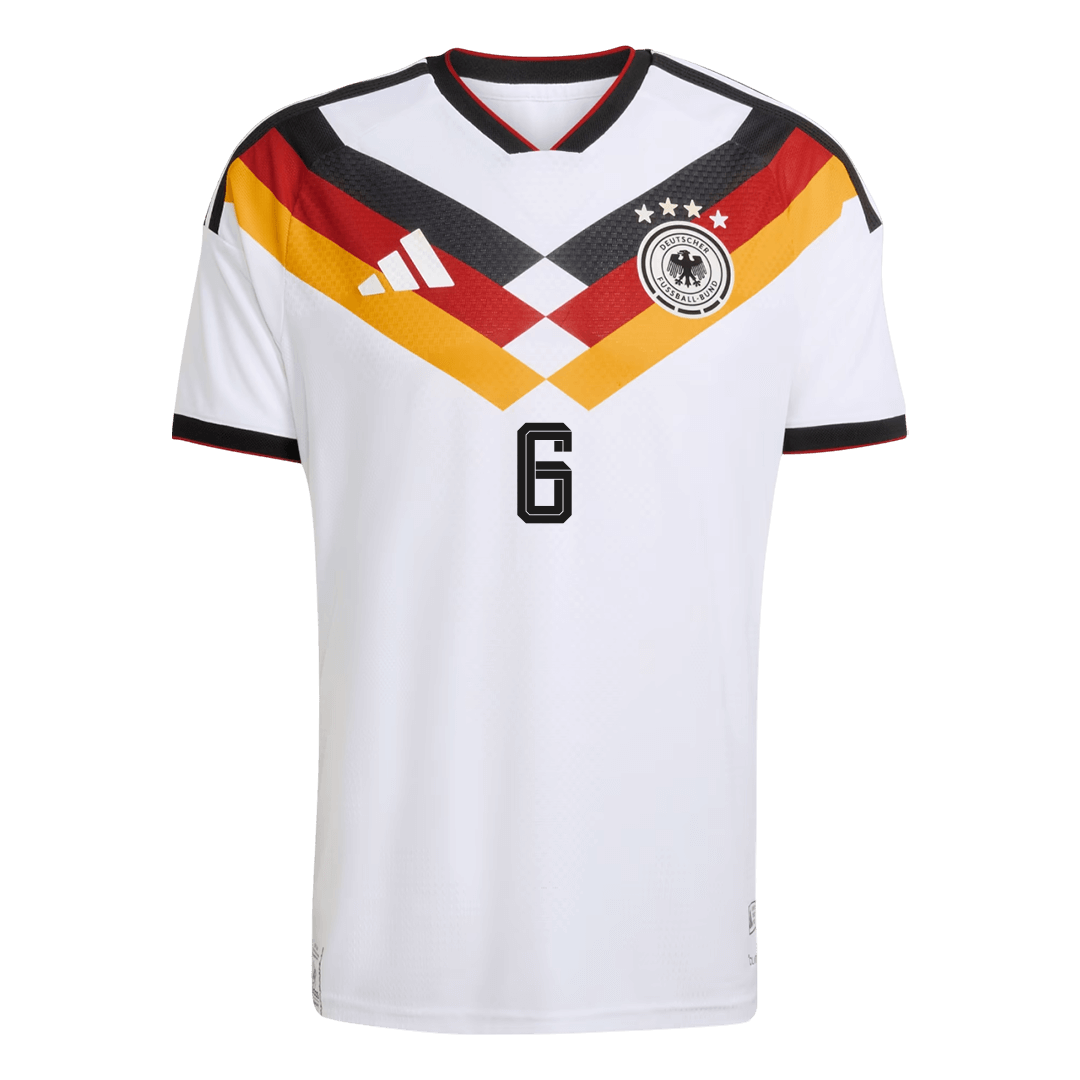 Camiseta Auténtica KIMMICH #6 Germany 2026 Primera Equipación Copa del Mundo -Versión Jugador