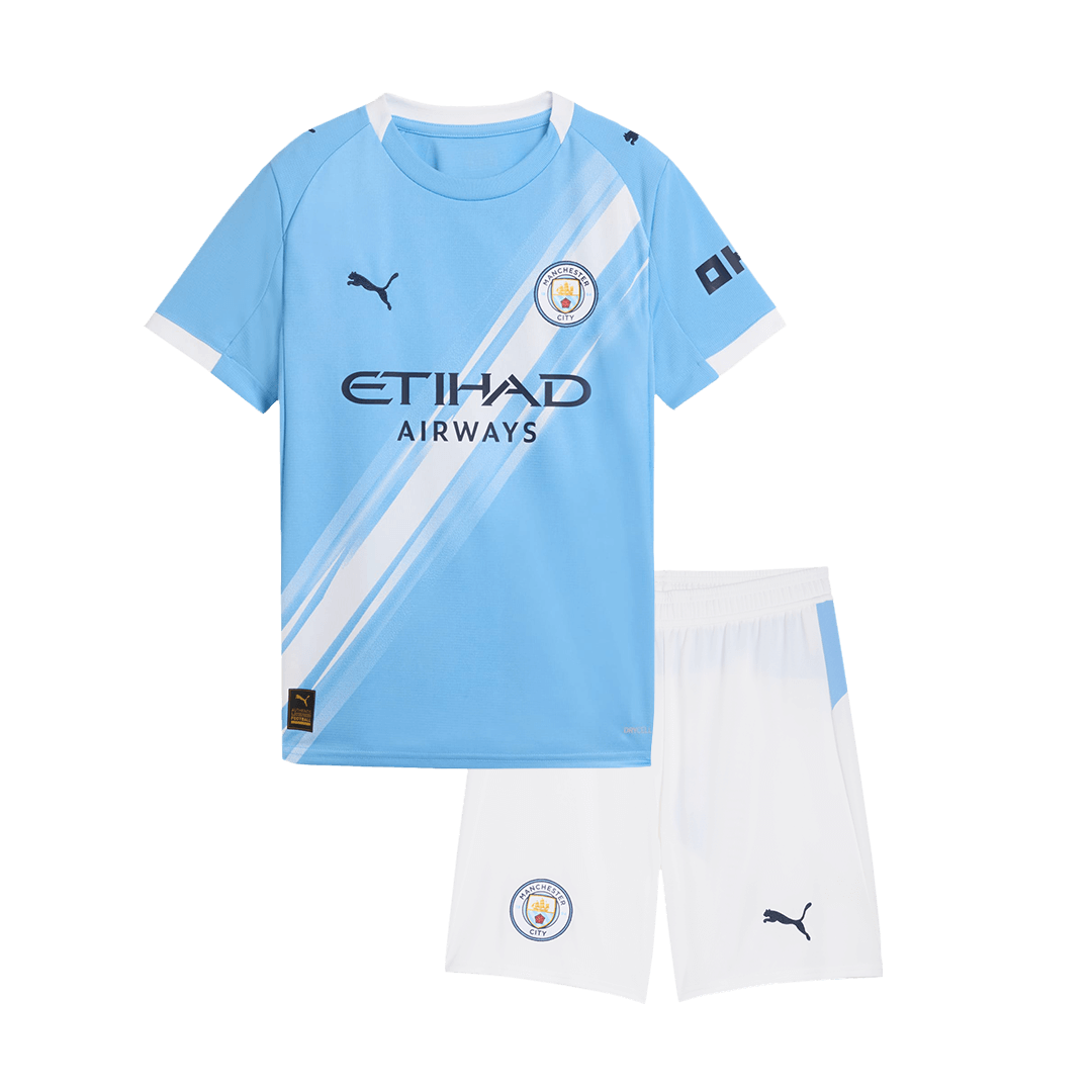 Miniconjunto Manchester City 2025/26 Primera Equipación