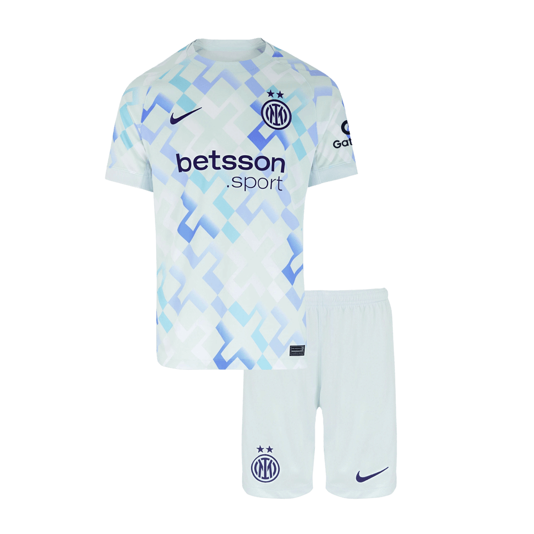 Miniconjunto Inter de Milán 2025/26 Segunda Equipación Niño
