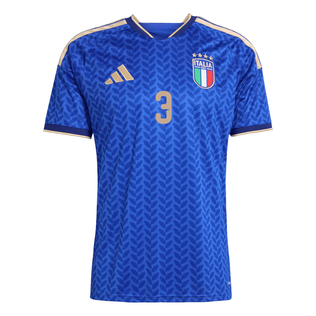 Camiseta DIMARCO #3 Italy 2026 Primera Equipación Copa del Mundo - Versión Hincha