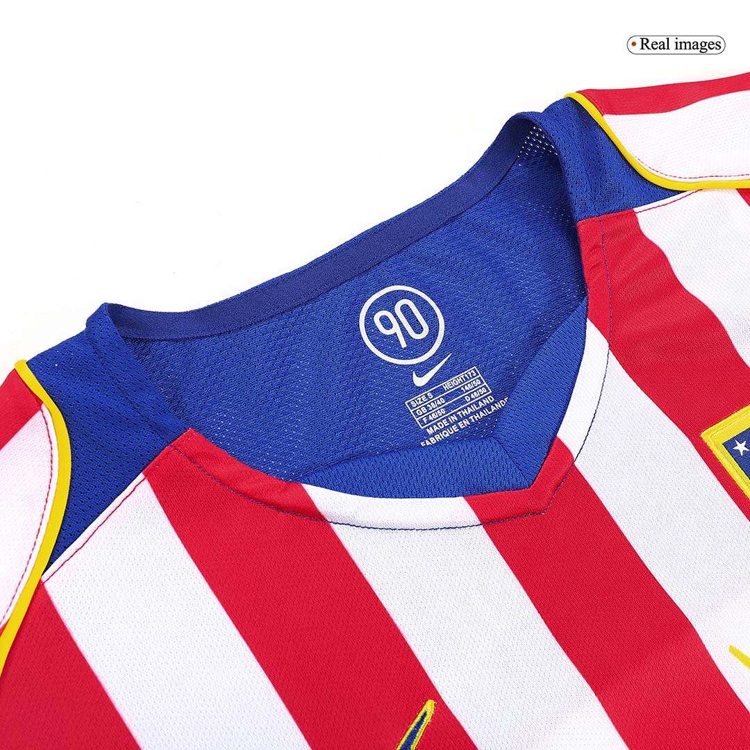 Camiseta Retro 2004/05 Atlético de Madrid Primera Equipación