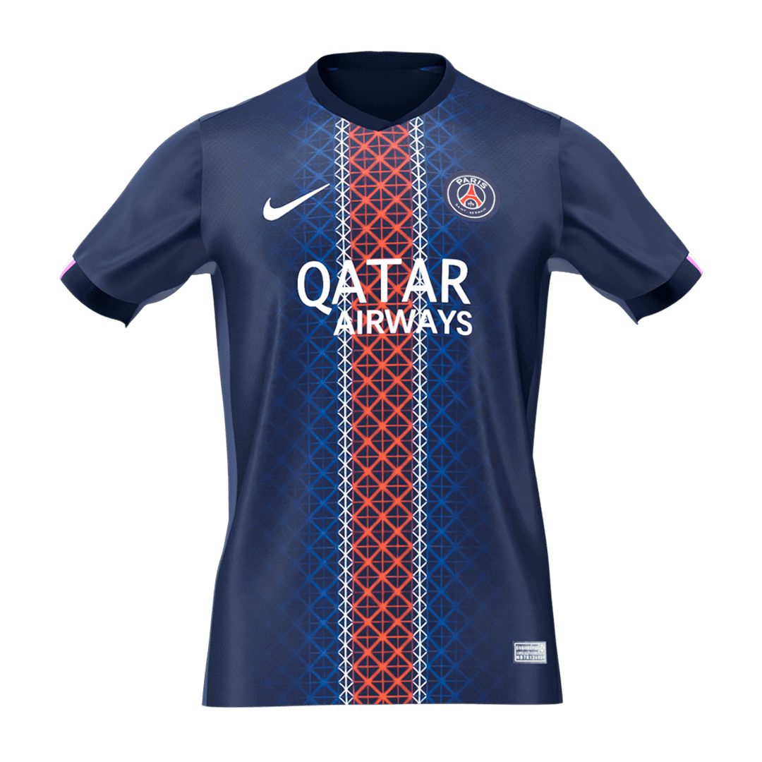 Calidad Premium Camiseta PSG 2025/26 Primera Equipación-Versión Hincha