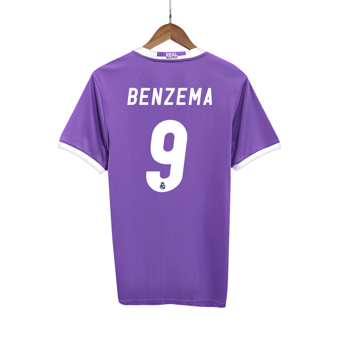 Camiseta Retro 2016/17 Benzema #9 Real Madrid