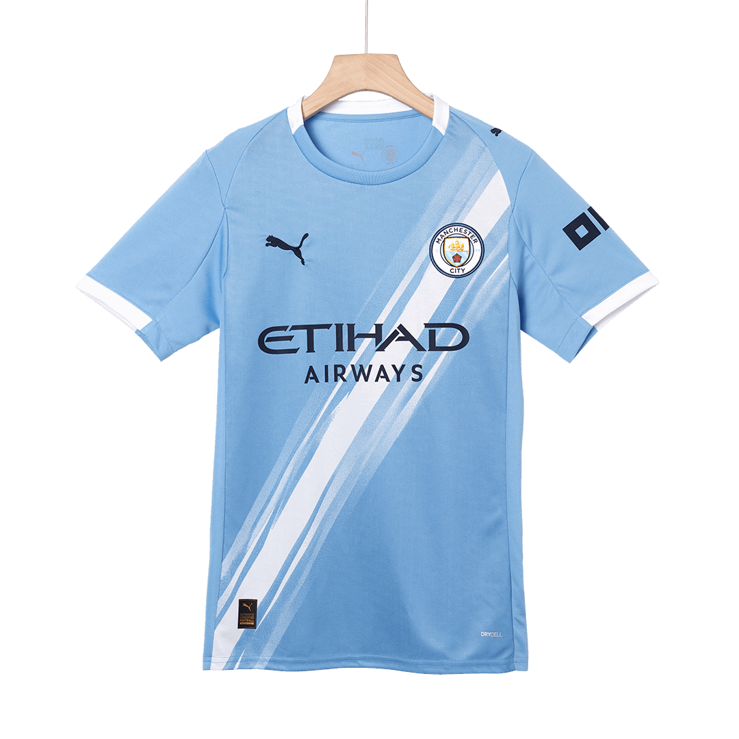 Camiseta Manchester City 2025/26 Primera Equipación-Versión Hincha
