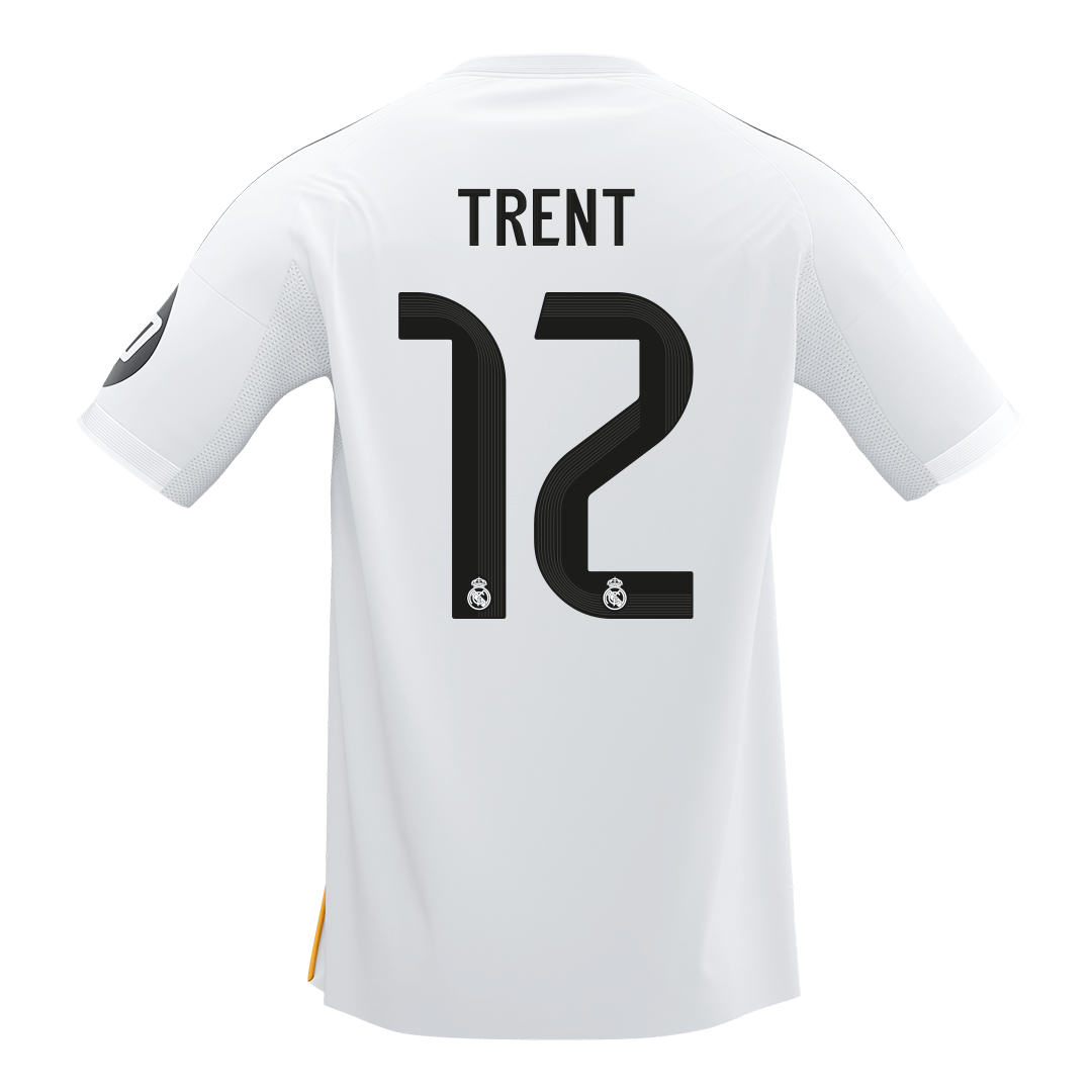 Calidad Premium Camiseta TRENT #12 Real Madrid 2025/26 Primera Equipación-Versión Hincha